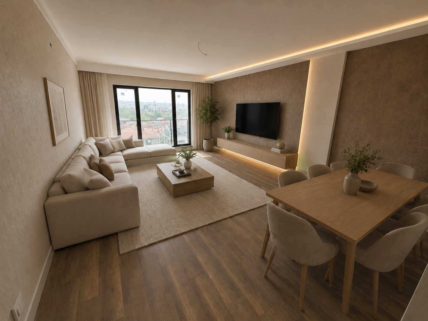 Eroğlu Prestij 4+1 Salon ve Yemek