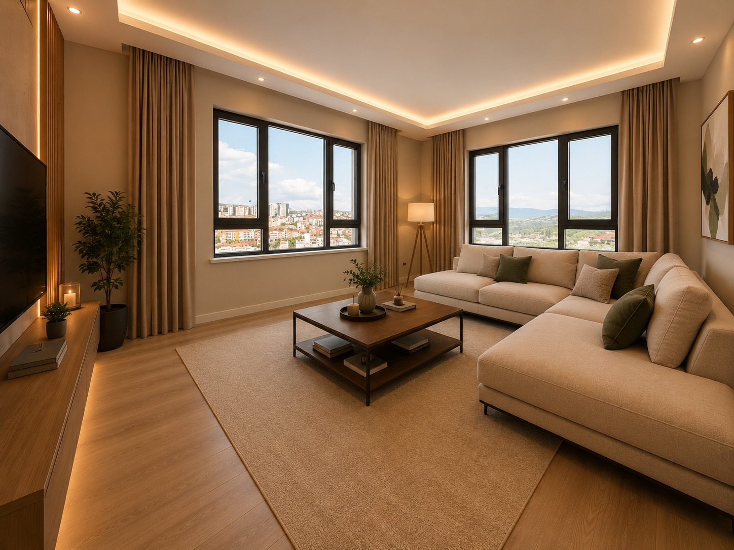 Eroğlu Tower 4+1 Oturma Odası