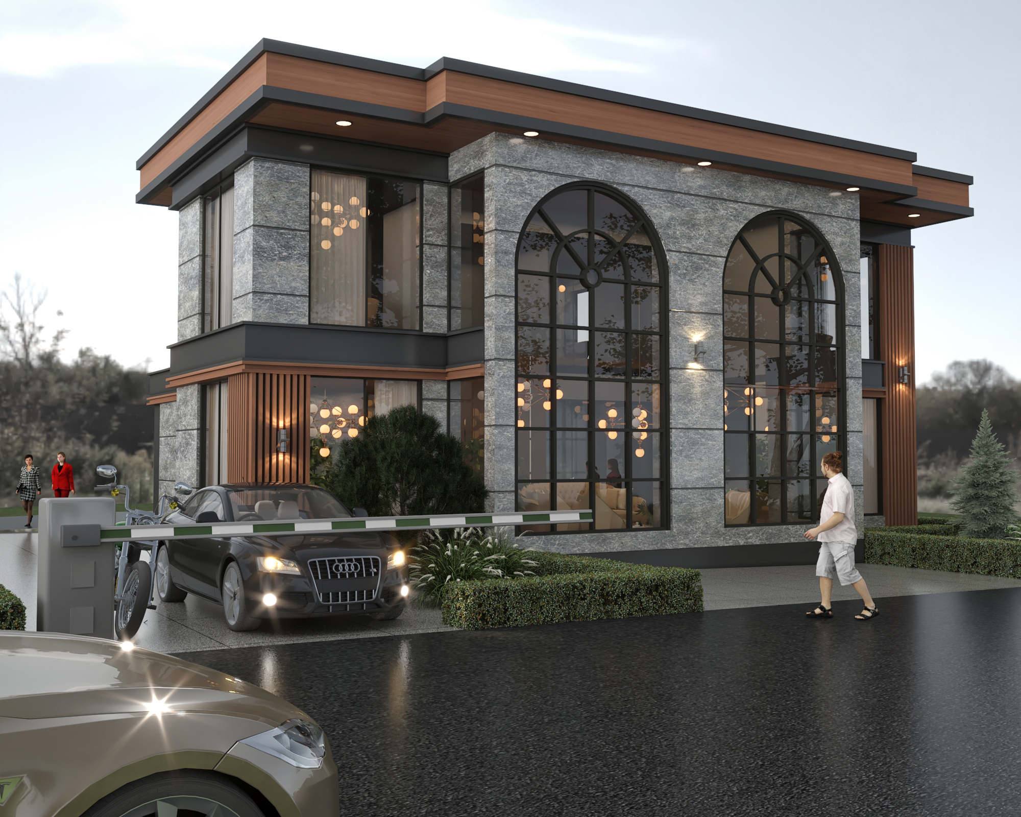 Hacılar Villa Ana Görünüm